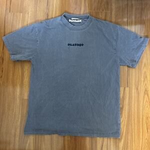 Playboy T-Shirt Color Blue Size Large Pacsun